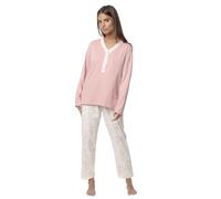 ADMAS Classic Pijama Manga Larga Tapeta Toile De Jouy para Mujer