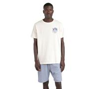 ADMAS Pijama Hombre Verano 100% Algodón - Pijama Manga Corta Hombre - Pantalón Corto con Cinturilla Ajustable Estampado, 100% Algodón, Tejido Suave al