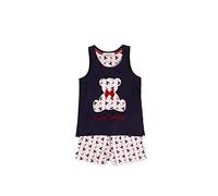 ADMAS Pijama Sin Mangas Cute Teddy para Niña
