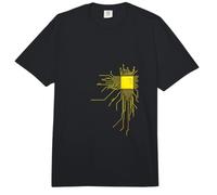 Admin corazón Platine Core CPU pc Nerd Programador IT Joke Comfort Colors Adult Heavyweight T-Shirt
