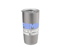 Admin Kein Support Ohne Ticket No Ticket No Support Job IT Vaso térmico de acero inoxidable de doble pared