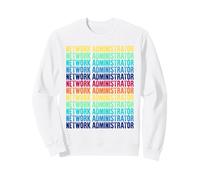 Administrador de Redes Estilo Vintage Sudadera