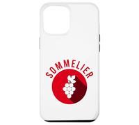 Administrador del Vino Uvas Sumiller Camarero Carcasa para iPhone 12 Pro MAX