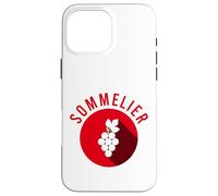 Administrador del Vino Uvas Sumiller Camarero Carcasa para iPhone 16 Pro MAX
