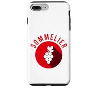 Administrador del Vino Uvas Sumiller Camarero Carcasa para iPhone 7 Plus/8 Plus