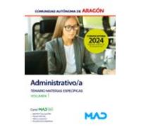 Administrativo/a De La Comunidad Autonoma De Madrid. Temario De Materi
