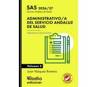 Administrativo/a del Servicio Andaluz de Salud. SAS 2026/27. Temario Específico. Volumen 2