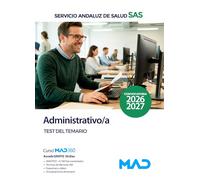 Administrativo/a del Servicio Andaluz de Salud. Test del temario