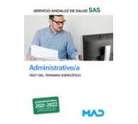 Administrativo/a Del Servicio Andaluz De Salud. Test Del Temario Específico