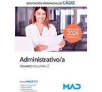 Administrativo/a. Diputación Provincial De Cadiz