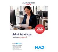 ADMINISTRATIVO/A TEMARIO 3 AYUNTAMIENTO GIJON