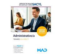 ADMINISTRATIVO/A TEMARIO 3 SERVICIO SALUD CASTILLA Y LEON SA