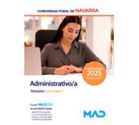 ADMINISTRATIVO/A TEMARIO 1 COMUNIDAD FORAL NAVARRA