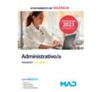 Administrativo/a. Temario Volumen 2. Ayuntamiento De Valencia