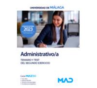 Administrativo/a. Universidad De Malaga