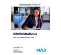 Administrativo/a. Universidad De Malaga Málaga