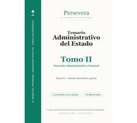 Administrativo del Estado · Temario · Tomo II: Derecho Administrativo General · 7 temas íntegros · Bloque III · Ingreso libre · Edición 2026