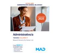 Administrativo Del Estado. Temario Volumen 4 Bloques Iv Y V