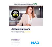ADMINISTRATIVO TEMARIO ESPECIFICO SAS VOL 01 2024