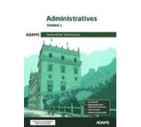 Temario 1 Administrativos de la Generalitat Valenciana