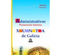 administrativos xunta de galicia.promocion interna. temario (vol. ii)