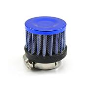 Admisión Aire Entrada Aire Filtro De Aire Frío Universal para Coche, De 0,5 Y 1 Pulgada, De 12 Y 25 Mm, para Carreras Deportivas, De Alto Rendimiento Y con Abrazadera. Tubo Entrada Aire(25mm-Blue)