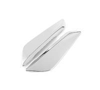 Admisión Frío Tubo Inducción Para serie 5 para G30 para G31 2017-2022 guardabarros delantero de coche embellecedor de ventilación lateral pegatina entradas de aire de coche( Silver)