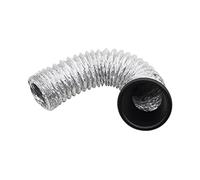 Admisión Frío Tubo Inducción para Tubo Manguera Entrada Snorkel, reemplazo automático, Parachoques Delantero Coche Kit Embudo Tubo Entrada Aire Turbo, Estilo Fibra Carbono
