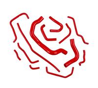 Admisión Tubo Para Mazda Mx5 Para Miata NB MK2 MK2.5 1.8 BP-Z3 Motor 1998-2001 200 2003 2004 2005 Kit Manguera Ventilación Refrigerante Silicona(Rojo)