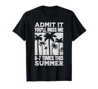 Admit it Funny Last Day School 6-7 Meme Camiseta