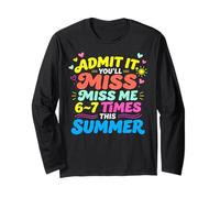 Admit It You'Ll Miss Me 6-7 Times This Summer Last Day Manga Larga