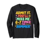 Admit It You'Ll Miss Me 6-7 Times This Summer Last Day Manga Larga