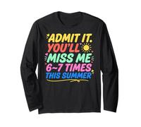 Admit It You'Ll Miss Me 6-7 Times This Summer Last Day Manga Larga