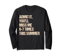 Admit It You'Ll Miss Me 6-7 Times This Summer Manga Larga