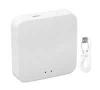 Admite integración de Red para cerraduras Inteligentes y 100 Conexiones de Dispositivos - Smart Wireless Bluetooth Gateway Hub y WiFi Mesh Communication Bridge - Blanco -