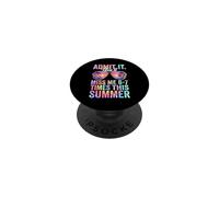 Admítelo, me echarás de Menos 6 a 7 Veces Esta Cita de Maestra de Verano PopSockets PopGrip Adhesivo