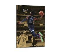 ADMLIE Ja Morant - Póster de jugador de baloncesto Art Deco para pared, lienzo estético para habitación, 40 x 60 cm