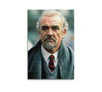 ADMLIE Sean Connery - Póster de pared con famoso actor de estrella masculina para el hogar, lienzo para sala de estar, decoración de dormitorio, obras de arte de 20 x 30 pulgadas (50 x 75 cm)