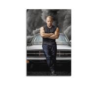 ADMLIE Vin Diesel - Póster para colgar en la pared, diseño de actor estrella masculino, 30 x 45 cm