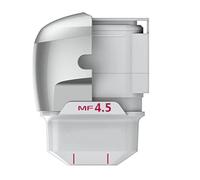 ADMLZQQ El cartucho para la máquina de elevación de piel de belleza 7d Hifu, accesorios para el cabezal de trabajo del convertidor de energía (máquina no incluida),4.5mm