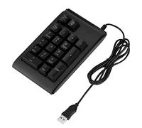 ADMYTHGB 19 - Teclado numérico USB con Teclas, Panel numérico con sensación mecánica al Tocar y Luces de respiración en 3 Colores, Mini Teclado numérico Plug and Play para Oficina, hogar, p