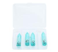 ADMYTHGB 4 Luces LED para señuelos de Pesca, lámpara para señuelos submarinos, luz de Cebo Impermeable en Color con Caja de Almacenamiento para Pesca en Agua Dulce y Salada, batería in