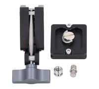 ADMYTHGB Abrazaderas Profesionales para fotografía, Abrazaderas para cámaras y Soportes de iluminación, Abrazadera de Tubo de aleación de Aluminio con Placa de liberación rápida Arca,