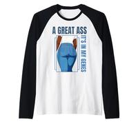 ADN Afrocéntrico Forma Bold Fenotipo Poder Belleza Camiseta Manga Raglan