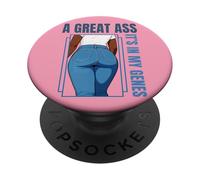 ADN Afrocéntrico Forma Bold Fenotipo Poder Belleza PopSockets PopGrip Adhesivo