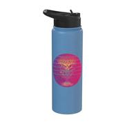 ADN Árbol vida y crecimiento conexión genética amante de la Stainless Steel Insulated Water Bottle