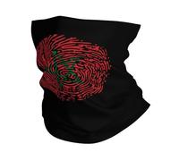 ADN Marroquí Bandera De Marruecos Unisex Bandana Microfibra Sombreros Protección Solar Polainas De Cuello para Correr Senderismo Motocicleta