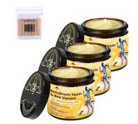 Adnoon Crema de Toxina Botulínica y Veneno de Abeja - Gel profesional para el alivio de la terapia de articulaciones y huesos para todo tipo de piel (3pcs)