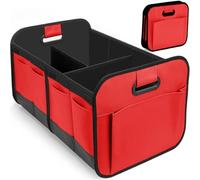 ADNUIES Organizador Maletero Coche, para VW Atlas ID.4 ID.5 T-Cross T-Roc, Bolsa Maletero Coche Plegable con Bolsillos, Caja de Almacenamiento Multiuso para Coche,C