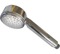 ADOB Alcachofa de ducha LED con indicador de temperatura de color, rojo, azul y verde